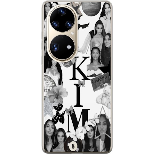 Huawei P50 Pro Läpinäkyvä kuori Kim Kardashian – Aestheti