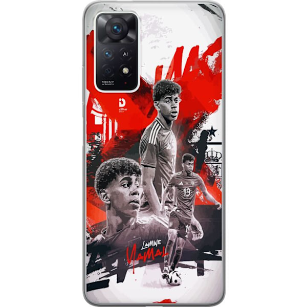 Xiaomi Redmi Note 11 Pro Gennemsigtig cover Lamine Yamal