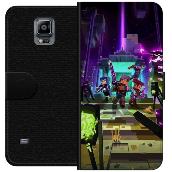 Samsung Galaxy Note 4 Lompakkokotelo Minecraft