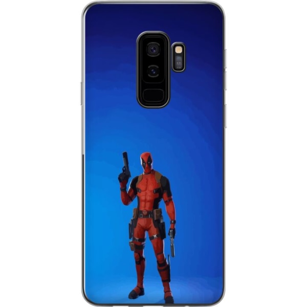 Samsung Galaxy S9+ Läpinäkyvä kuori Fortnite - Spider-Man