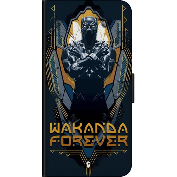 Kompatibelt Lommeboketui til OnePlus 9 Pro Black Panther: Wakanda Forever