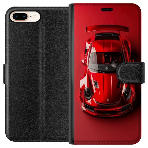 Apple iPhone 8 Plus Lompakkokotelo Porsche