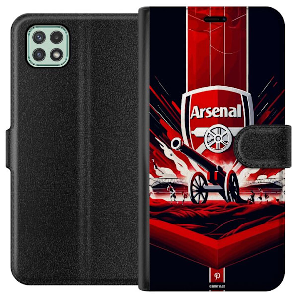 Samsung Galaxy A22 5G Plånboksfodral Arsenal