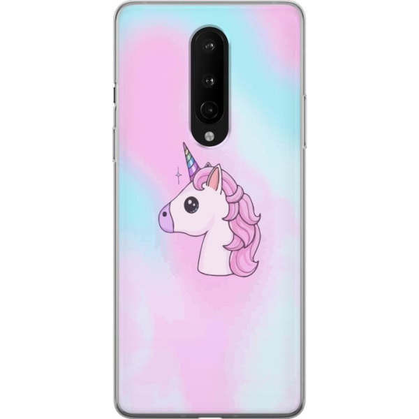 OnePlus 8 Läpinäkyvä kuori Yksisarvinen