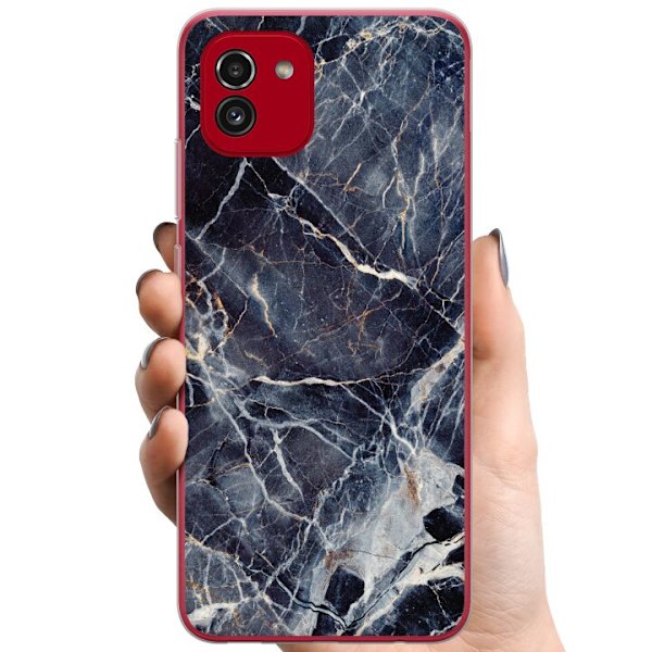 Samsung Galaxy A03 TPU Mobilskal Marbled