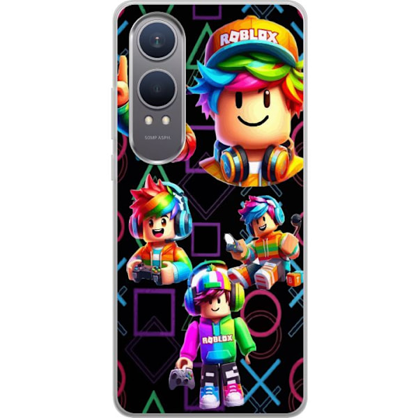 OnePlus Nord CE4 Lite Genomskinligt Skal Roblox