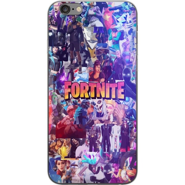 Apple iPhone 6 Plus Gennemsigtig cover Fortnite