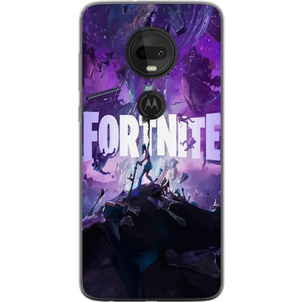 Motorola Moto G7 Läpinäkyvä kuori Fortnite