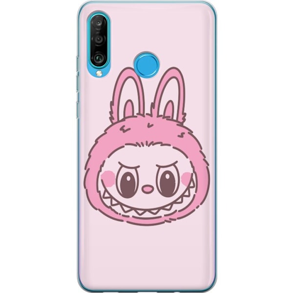 Huawei P30 lite Läpinäkyvä kuori Labubu Eläinradan Bunny-versio