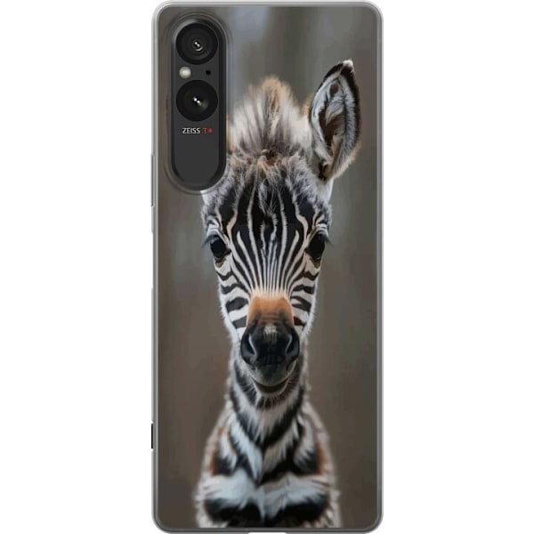 Sony Xperia 10 VI Läpinäkyvä kuori Giraffi Eläinaihe Afrikka Luonto Graafinen Kuva Savanni Villieläimet Suosittu Seinätaide Eksoottinen Teema