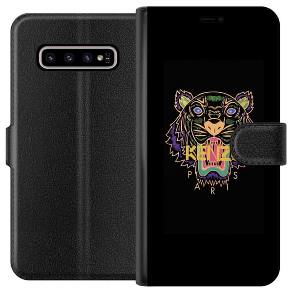 Kompatibelt Lommeboketui til Samsung Galaxy S10+ Kenzo
