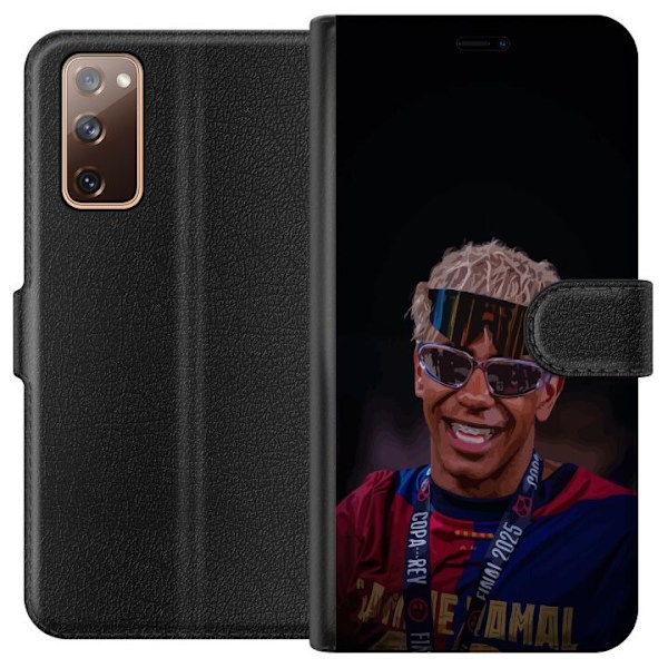Samsung Galaxy S20 FE Tegnebogsetui Lamine Yamal mobiltaske i elegant sportsdesign