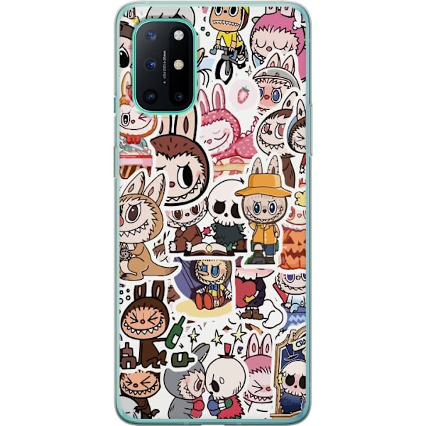 OnePlus 8T Läpinäkyvä kuori Labubu All-Stars – POP MART E