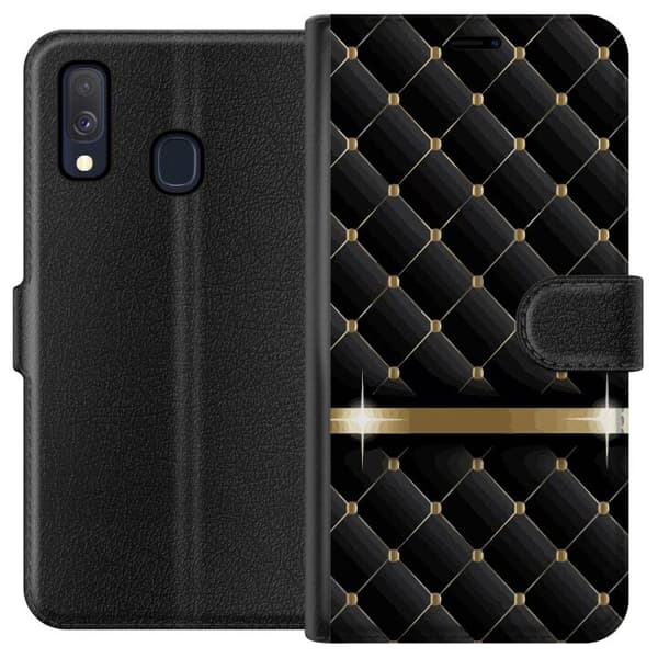 Kompatibel Tegnebogsetui til Samsung Galaxy A40 Sofistikeret