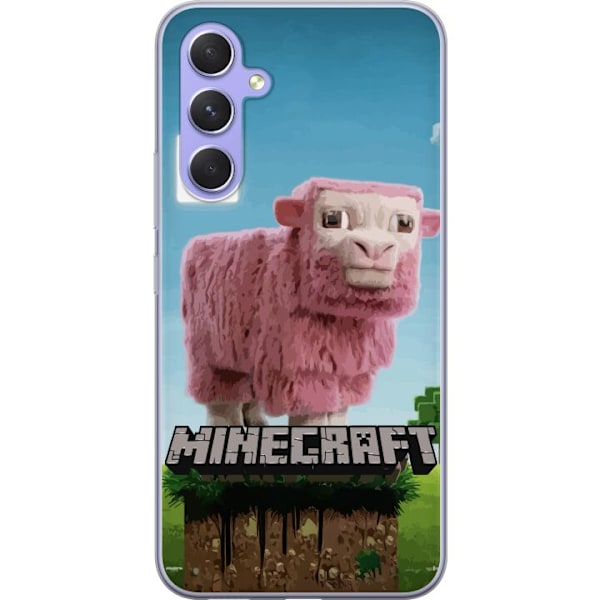 Samsung Galaxy A54 Läpinäkyvä kuori A Minecraft Movie