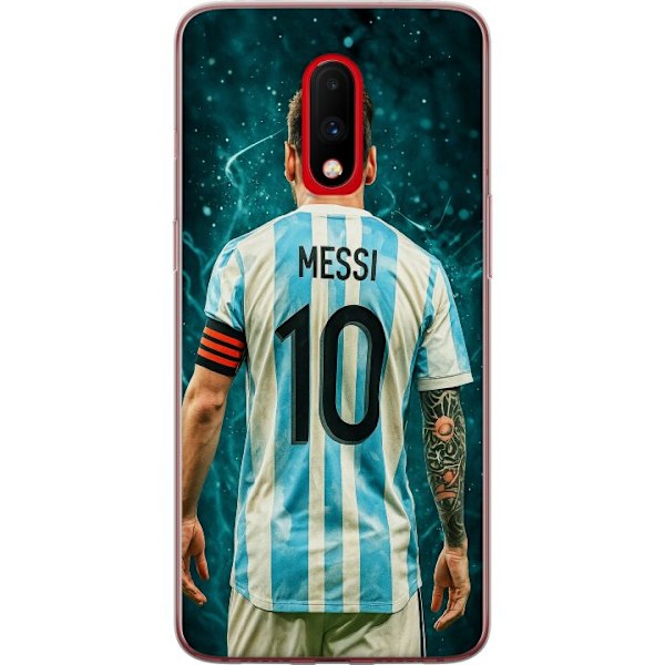 OnePlus 7 Genomskinligt Skal Messi