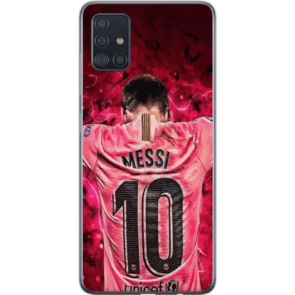 Samsung Galaxy A51 Gennemsigtig cover Messi