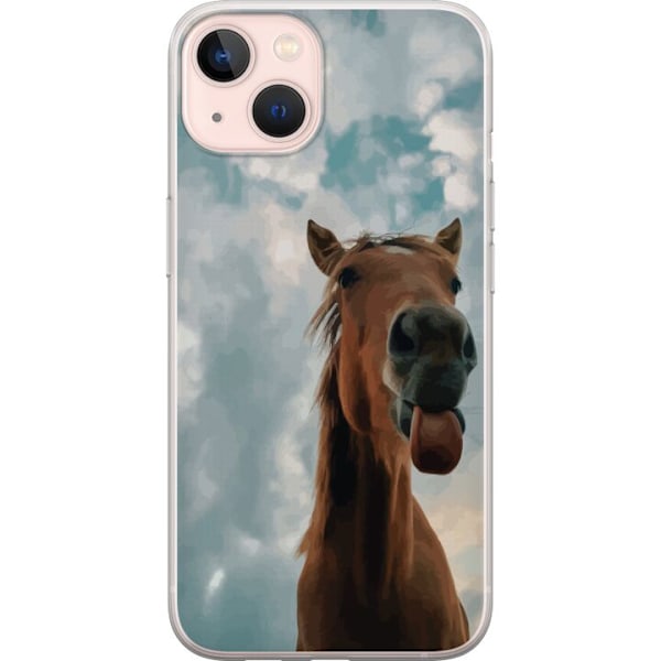 Apple iPhone 13 mini Gennemsigtig cover Hest