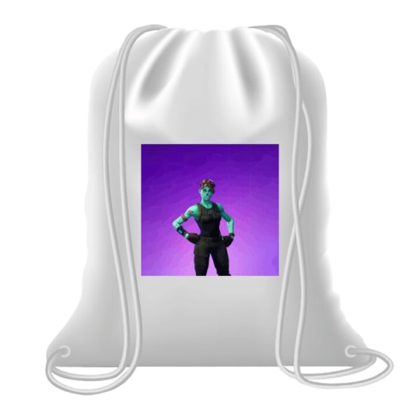 Gymnastikpose Fortnite - Ghoul Trooper hvid one size