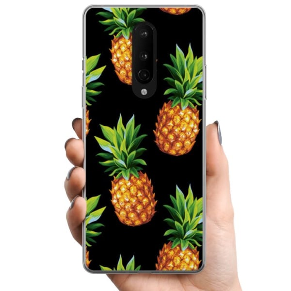 OnePlus 8 TPU Mobilskal Ananas