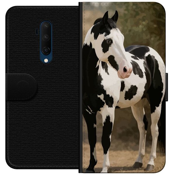 OnePlus 7T Pro Lompakkokotelo Kaunis Hevonen - elegantti hevon