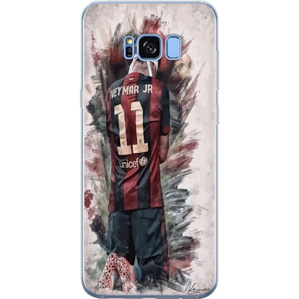 Samsung Galaxy S8 Läpinäkyvä kuori Neymar