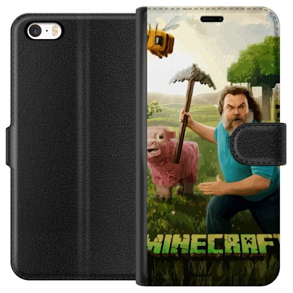 Apple iPhone 5s Tegnebogsetui A Minecraft Movie