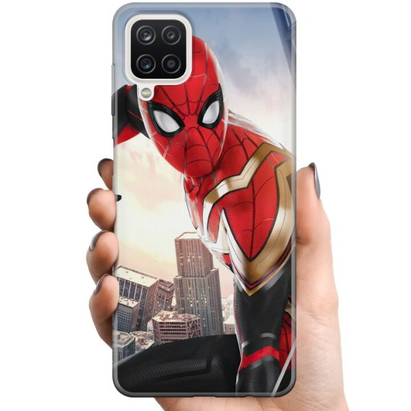 Samsung Galaxy A12 TPU Mobilcover Spiderman