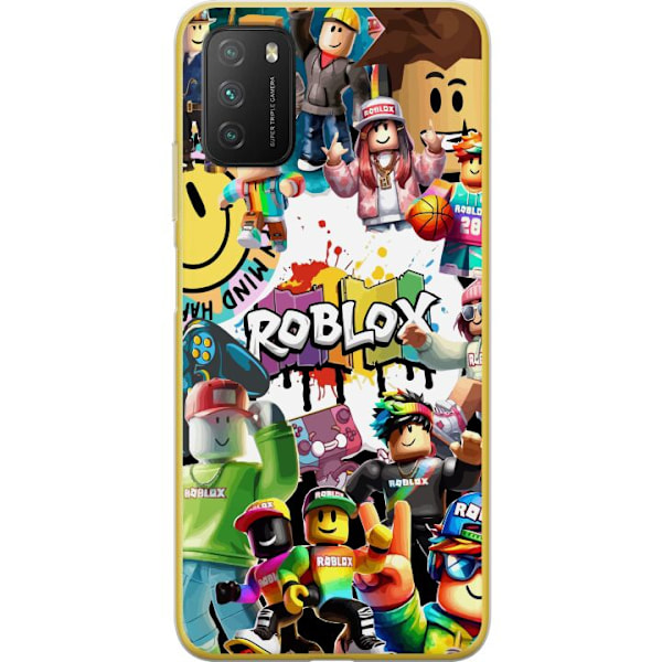 Xiaomi Poco M3  Genomskinligt Skal Roblox