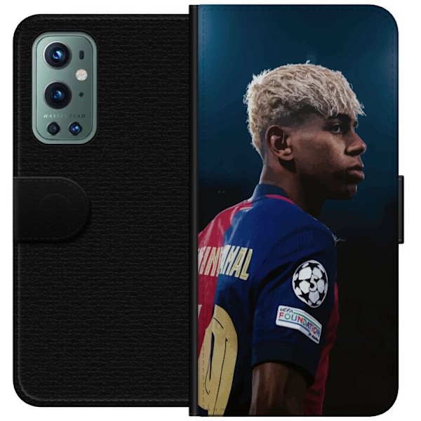 OnePlus 9 Pro Lompakkokotelo Lamine Yamal - Barcelonan ihmelap