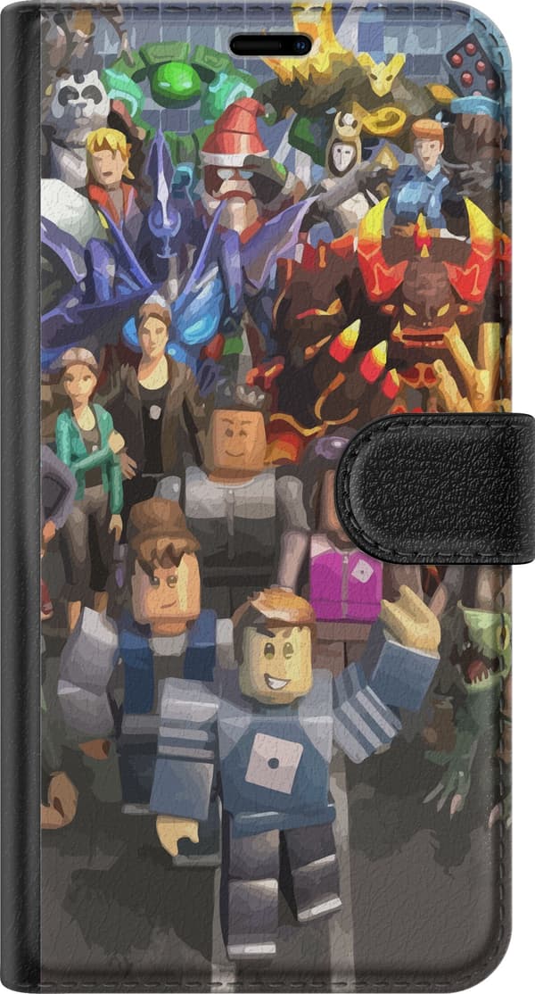 Kompatibelt Plånboksfodral till Apple iPhone 12 Roblox - W