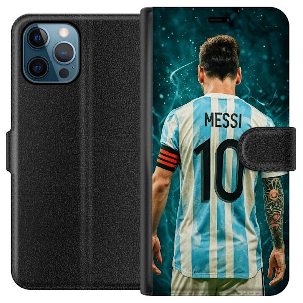 Apple iPhone 12 Pro Tegnebogsetui Messi