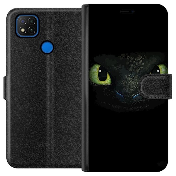 Xiaomi Redmi 9C Lommeboketui Draketreneren