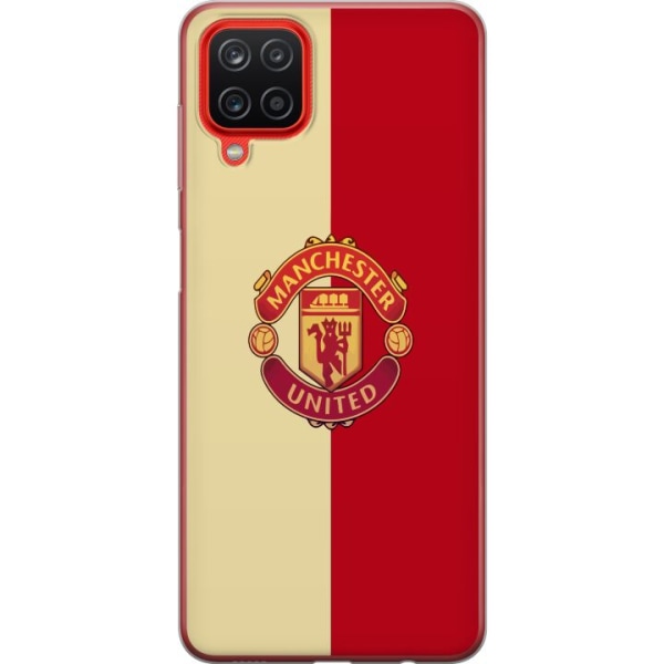 Samsung Galaxy A12 Gennemsigtig cover Manchester United