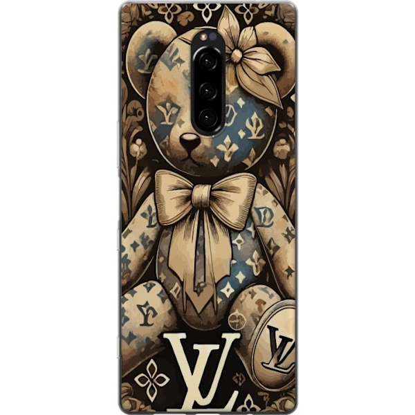 Sony Xperia 1 Läpinäkyvä kuori Teddy Vuitton