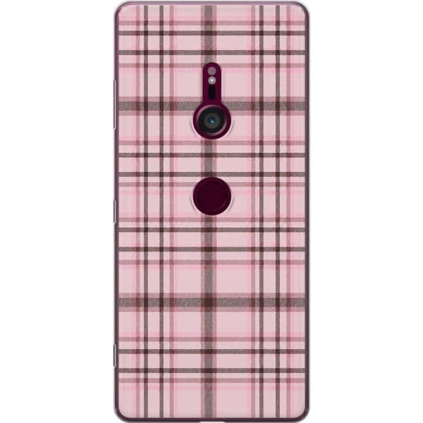 Kompatibelt Mobildeksel til Sony Xperia XZ3 Rosa tartan rosa