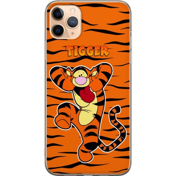 Apple iPhone 11 Pro Max Läpinäkyvä kuori Tiger