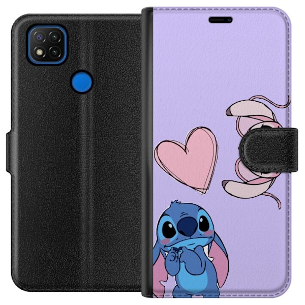 Xiaomi Redmi 9C Tegnebogsetui Stitch Mode