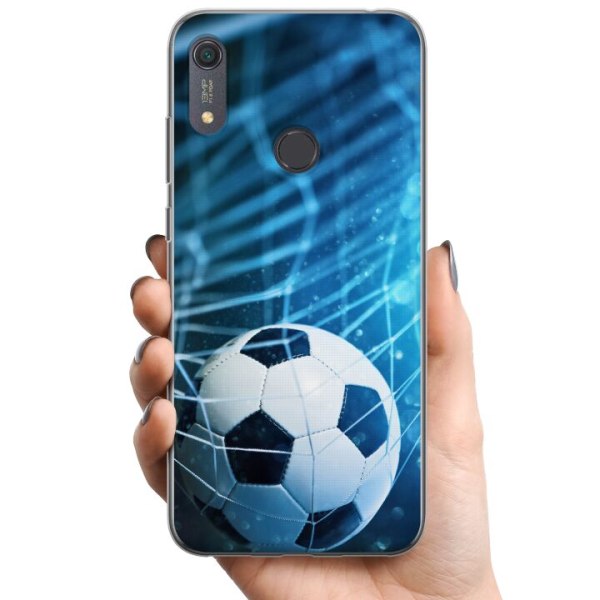 Huawei Y6s (2019) TPU Mobilcover VM Fodbold 2018