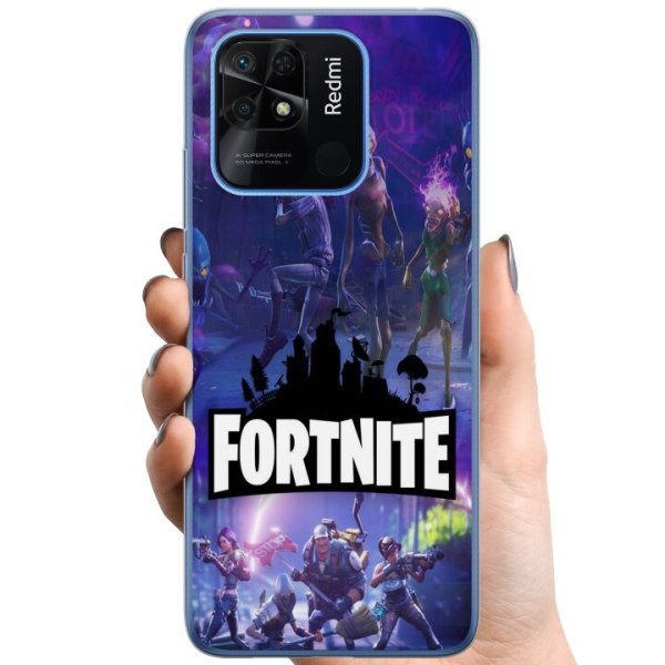 Xiaomi Redmi 10C TPU Mobilskal Fortnite