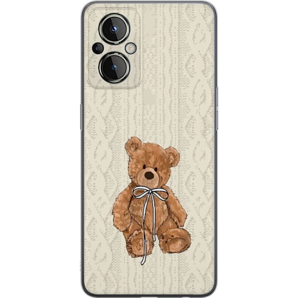 OnePlus Nord N20 5G Genomskinligt Skal Liten Nalle – klassisk nalle i enkel design