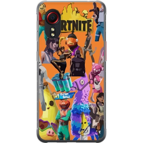 Samsung Galaxy Xcover 5 Gennemsigtig cover Fortnite