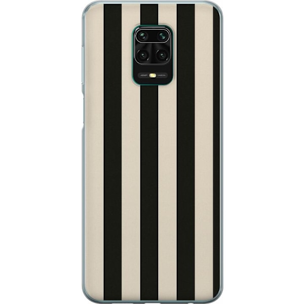 Xiaomi Redmi Note 9 Pro Genomskinligt Skal Line Flow