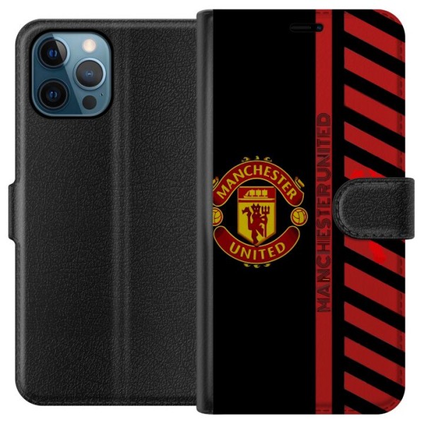Apple iPhone 12 Pro Lompakkokotelo Manchester United