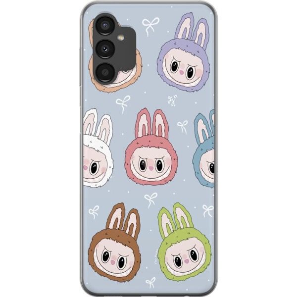 Samsung Galaxy A04s Läpinäkyvä kuori Pastel Labubu
