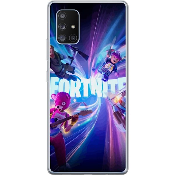 Samsung Galaxy A71 5G Genomskinligt Skal Fortnite