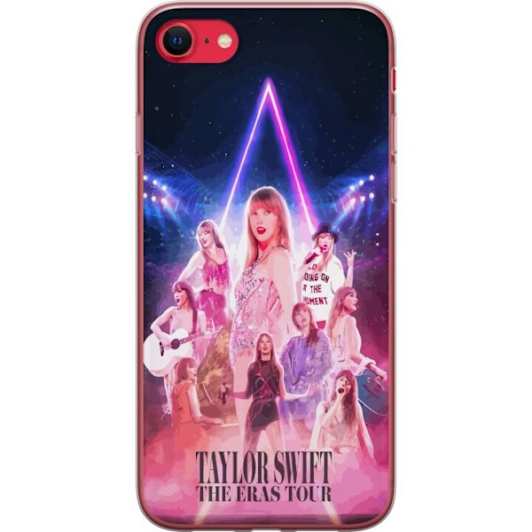 Apple iPhone 8 Gennemsigtig cover Taylor Swift Galaxy Neon