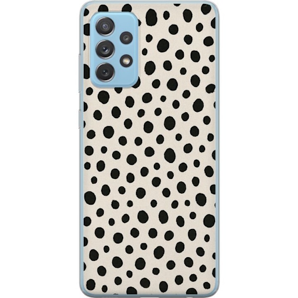 Samsung Galaxy A72 5G Läpinäkyvä kuori Dot Dance