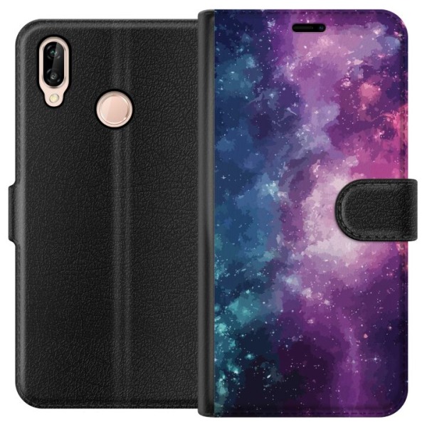 Huawei P20 lite Lompakkokotelo Nebula