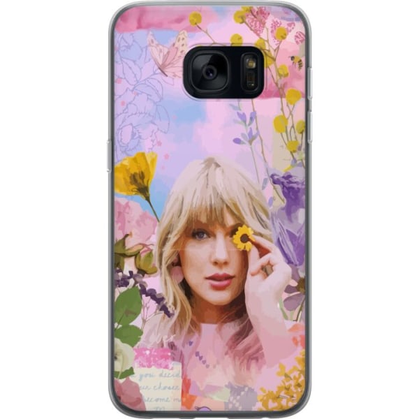 Samsung Galaxy S7 Gjennomsiktig deksel Taylor Swift